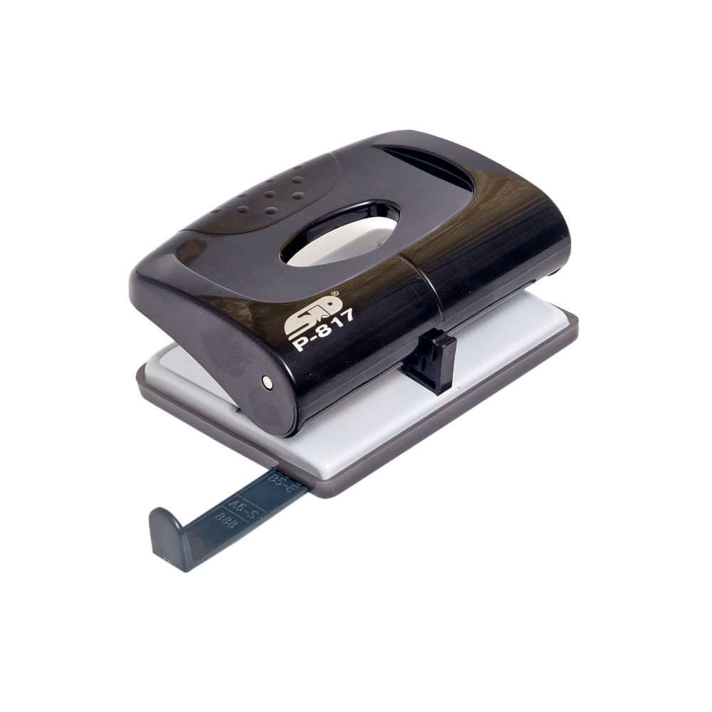 Vezi detalii pentru Perforator negru din plastic 2 perforatii 20 coli Noki Perforator plastic Noki P817 20 coli negru