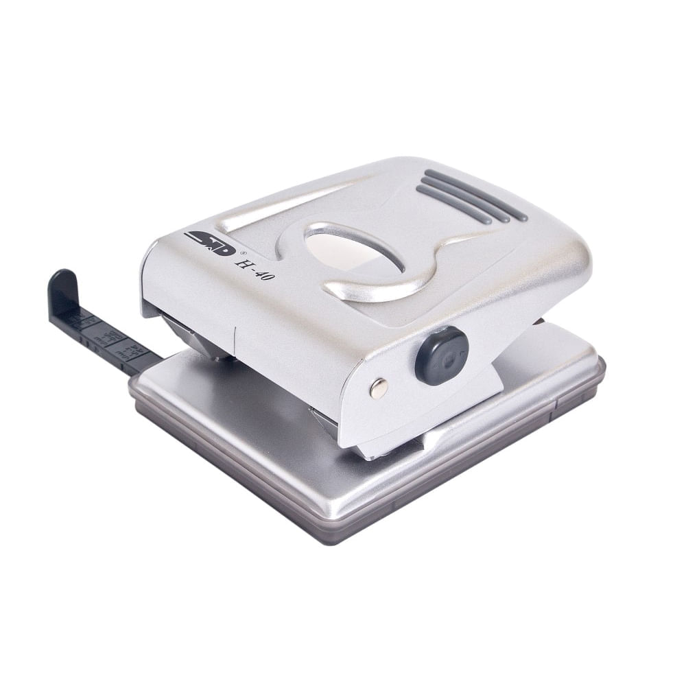 Perforator gri metalic 2 perforatii 40 coli Noki Perforator gri metalic 2 perforatii 40 coli Noki