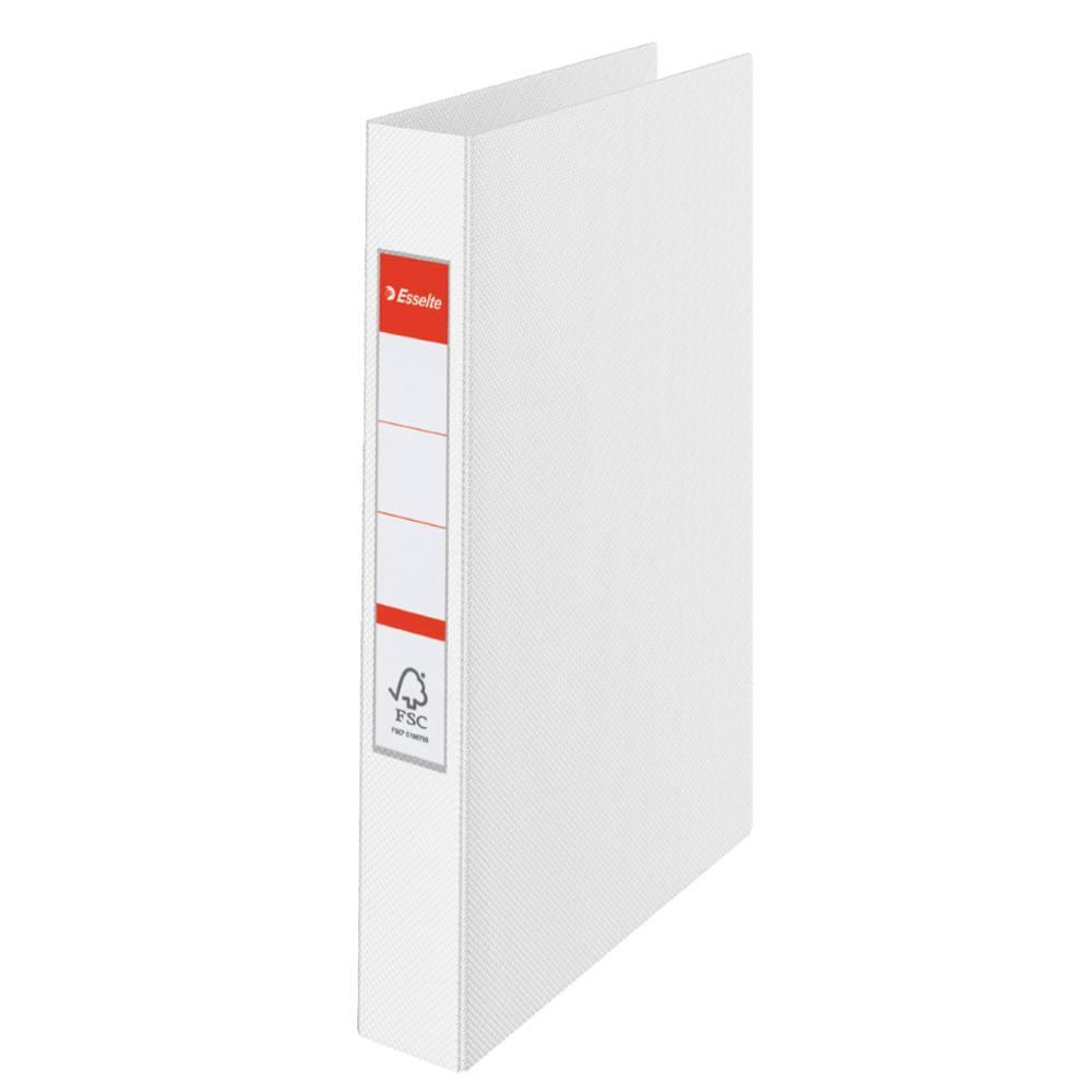 Caiet mecanic esselte standard vivida, a4, mecanism 2rr, inel 25 mm, alb