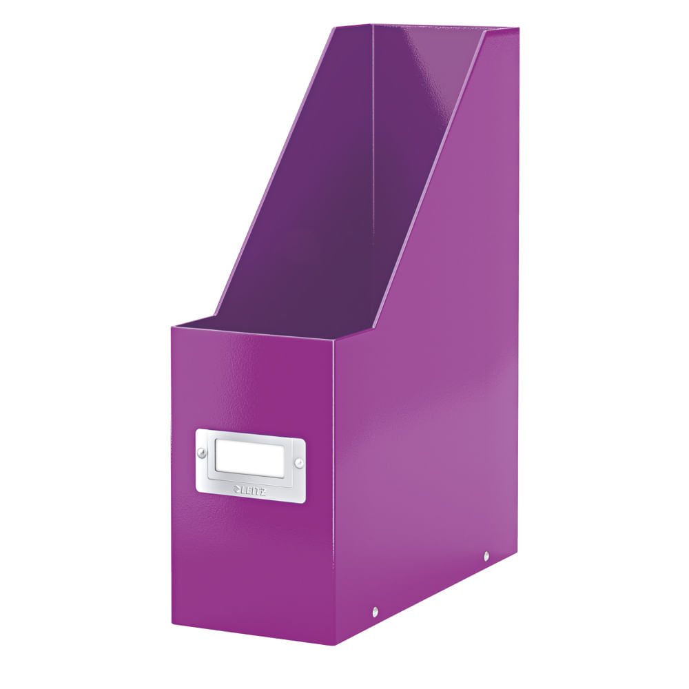 Suport documente vertical carton laminat Leitz diverse culori mov