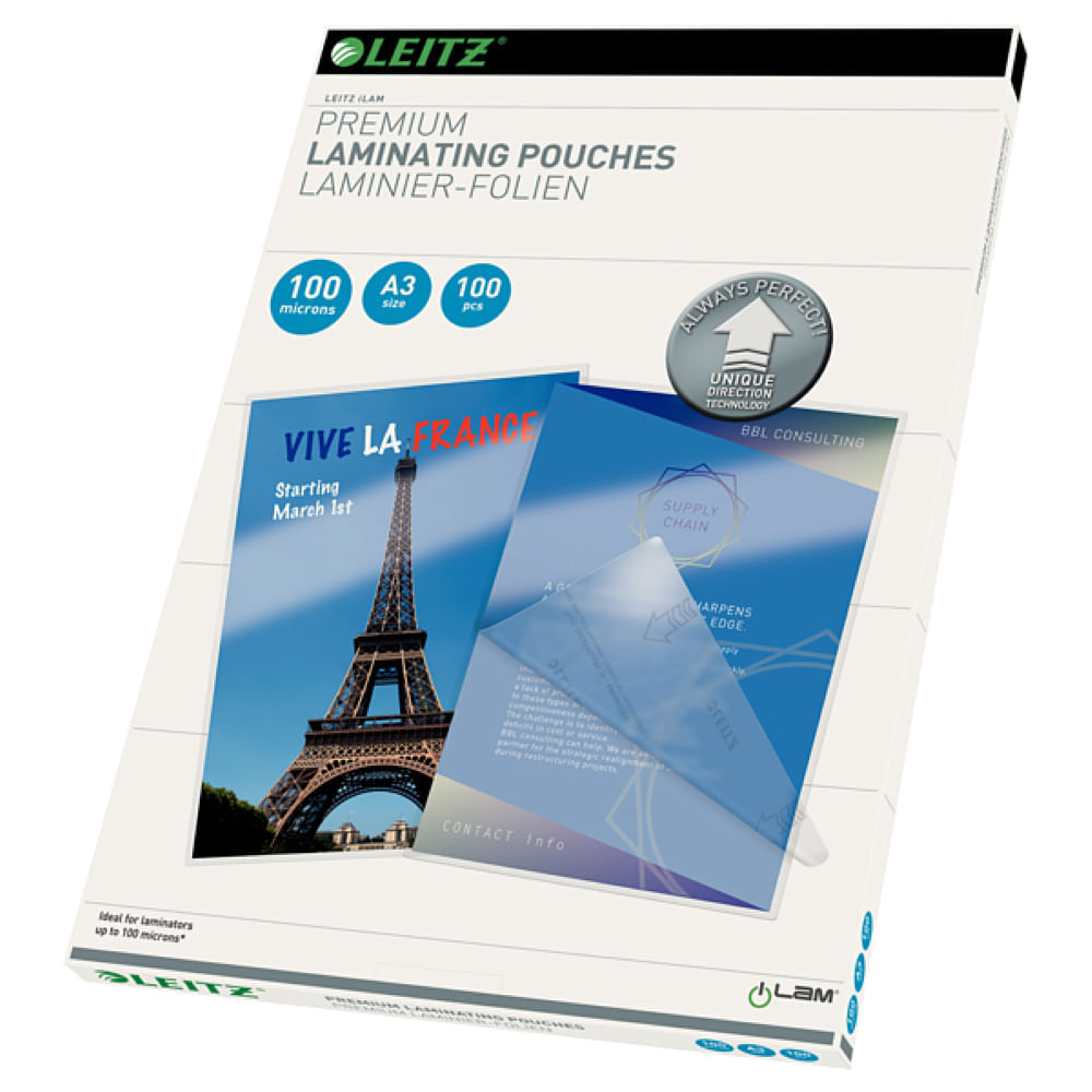 rețete de mâncare la friteuza cu aer cald Folie pentru laminare la cald Leitz UDT A3 100 microni 100 bucati/top