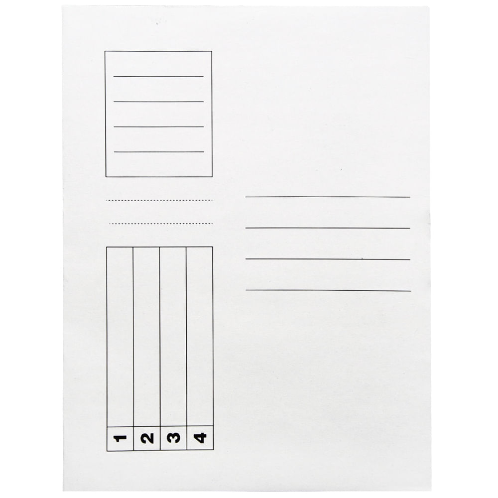 pilote 200/230 Dosar plic, carton, 230 gr/mp, alb