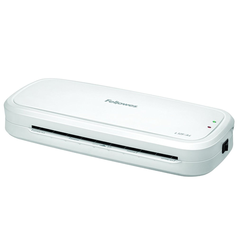 Aparat de laminat fellowes l-125, a4, alb