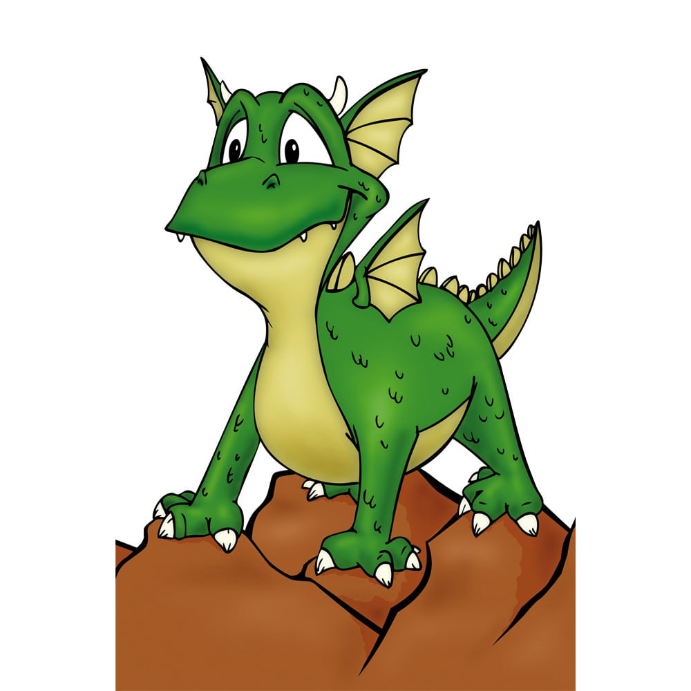 Info board, autoadeziv, 40 x 60 cm, dragon