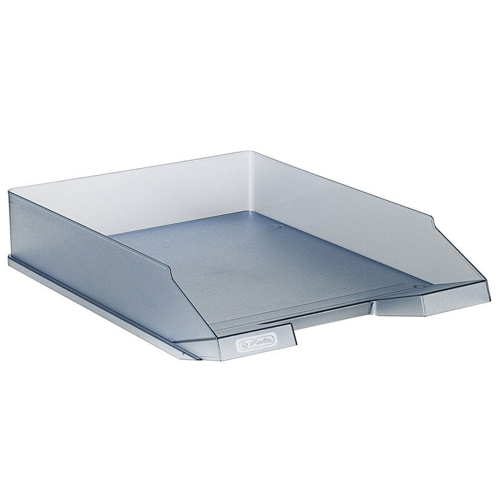 cele mai bune scaune de birou Tavita de birou plastic A4 Herlitz diverse culori gri