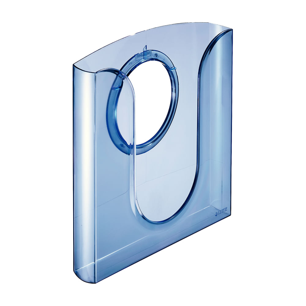 Tavita leitz presenter, albastru transparent, 4 bucati/set