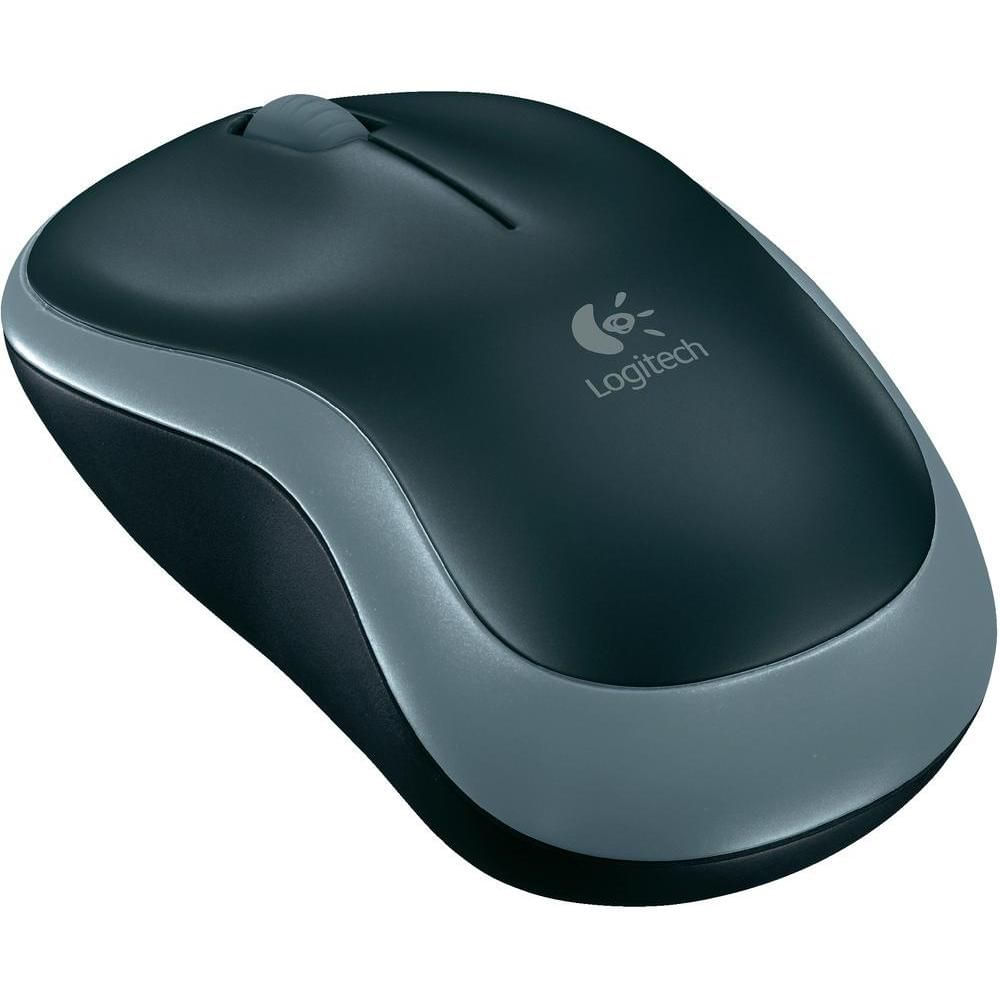 Mouse wireless Logitech M185, negru