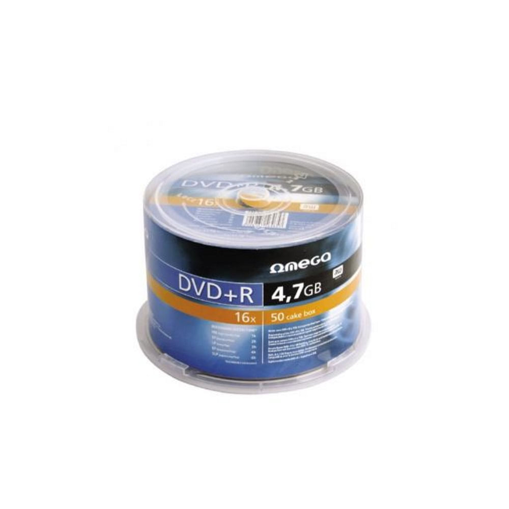 Dvd-r omega, viteza 16x, 4.7gb, 50 bucati/set