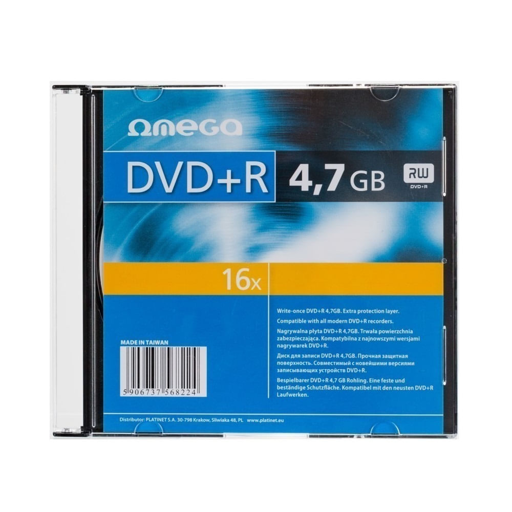DVD+R Omega, viteza 16x, 4.7GB Alte brand-uri