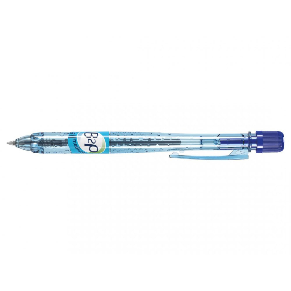 Pix cu bila pilot begreen b2p, 0.9 mm, albastru