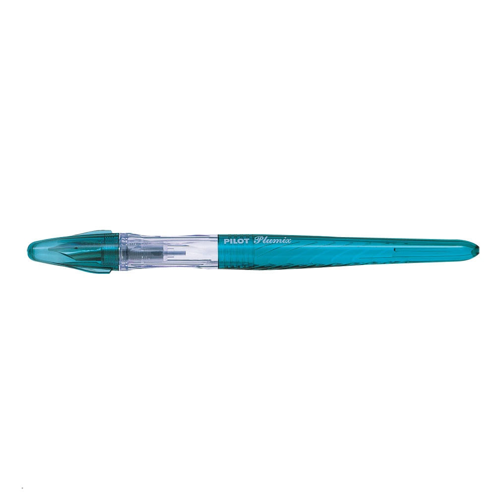 Stilou pilot pluminix, varf mediu, turcoaz