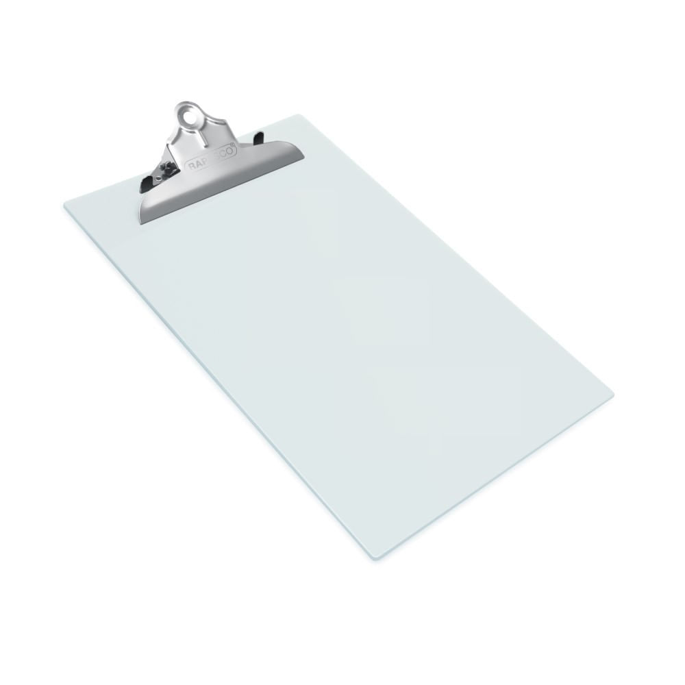 Clipboard simplu Rapesco, A4, heavy duty, transparent