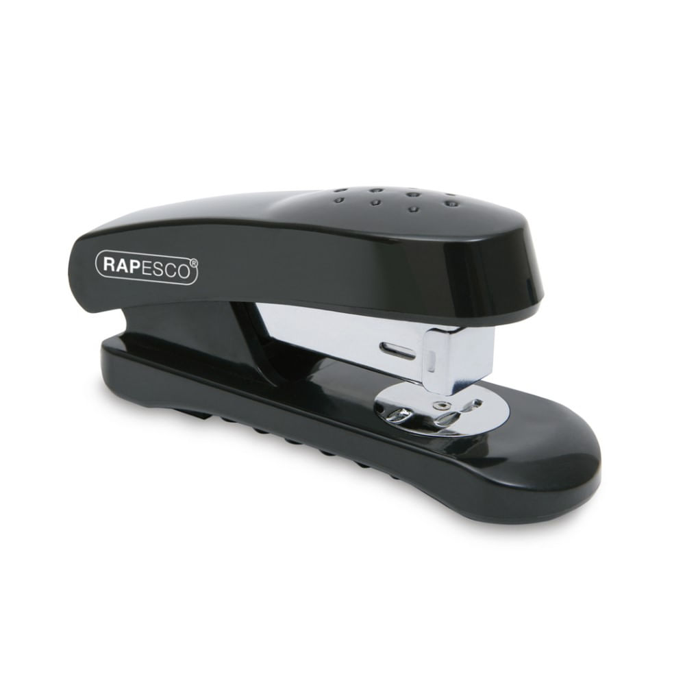 Capsator plastic rapesco snapper, 20 coli, negru