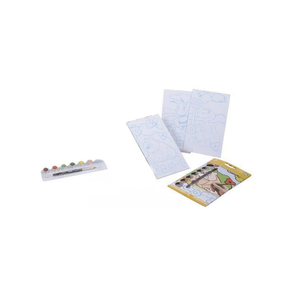 Tempera mini Roymart, 7 culori