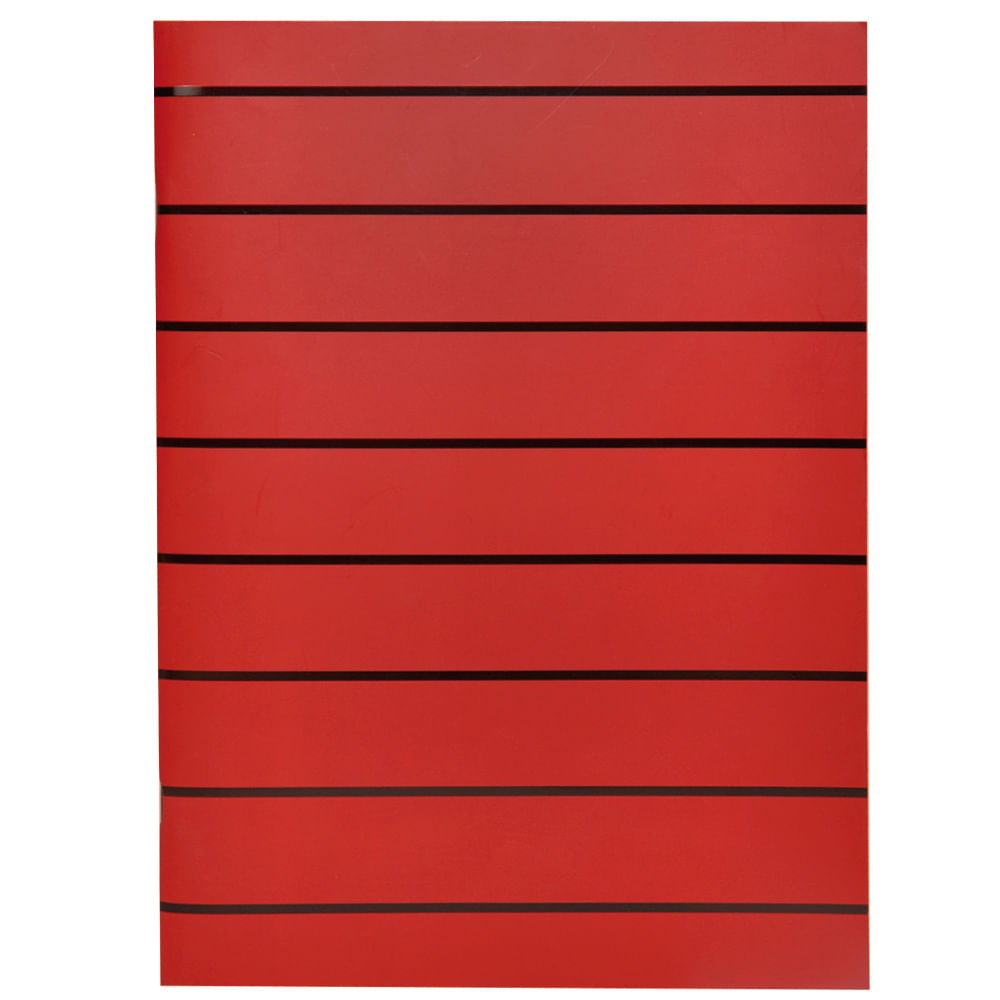 Caiet Senfort Stripes, A4, rosu
