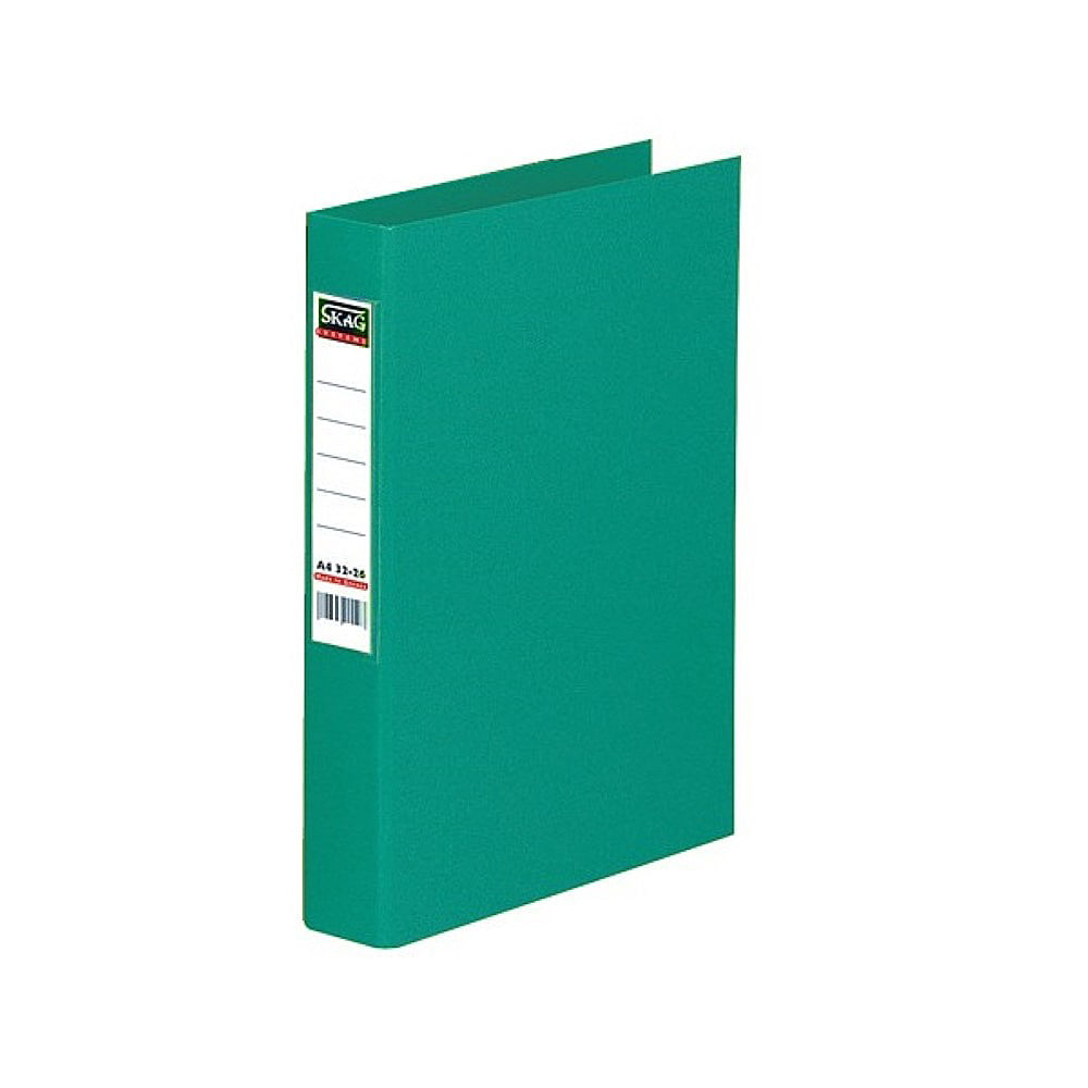 Caiet mecanic skag, a4, 2 inele, verde