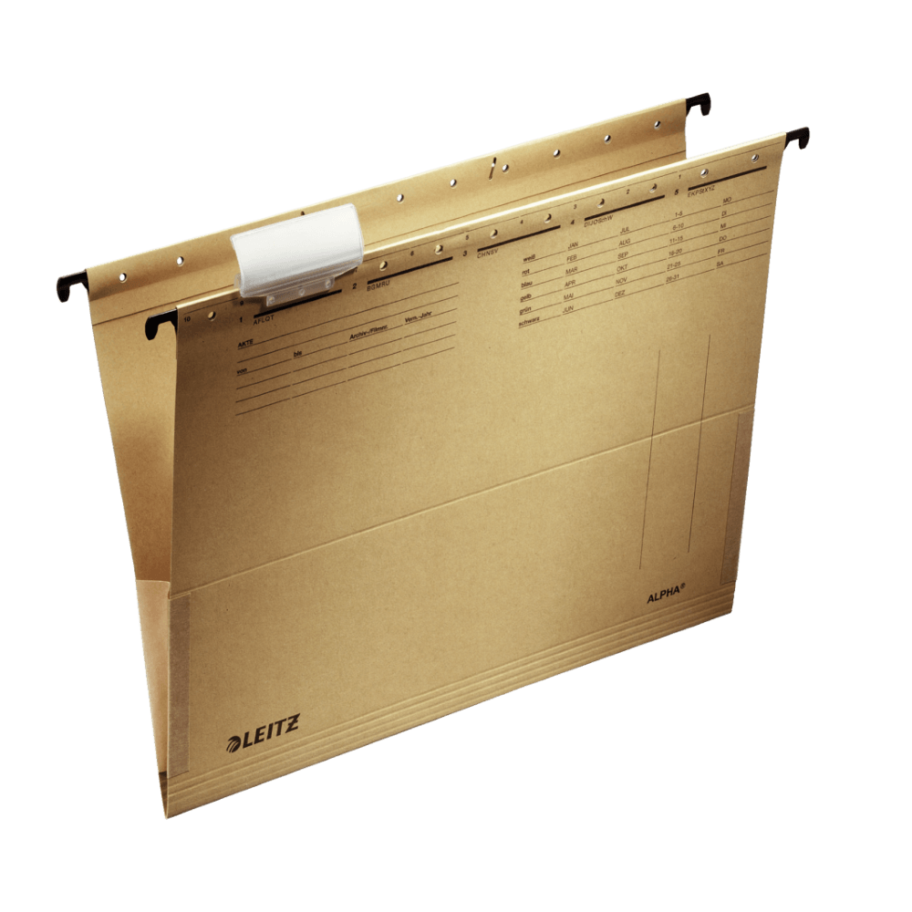 Dosar suspendabil Leitz Alpha cu burduf natur - 0 | YEO