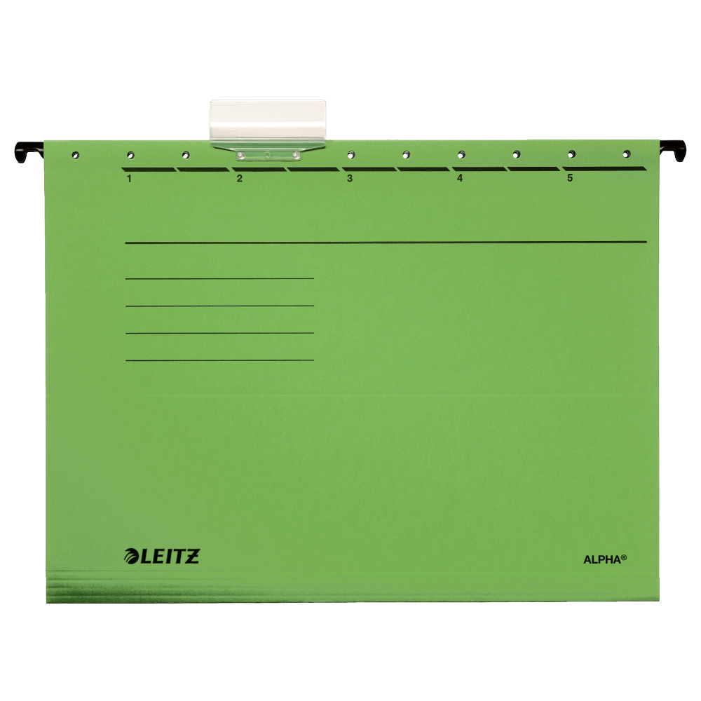 Dosar suspendabil leitz alpha, verde