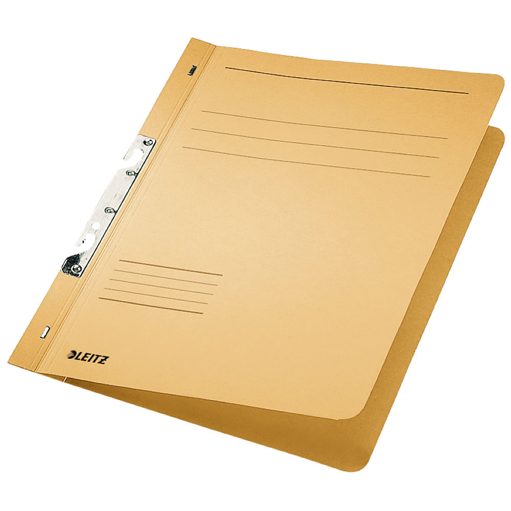 Dosar incopciat 1/1 Leitz carton kraft