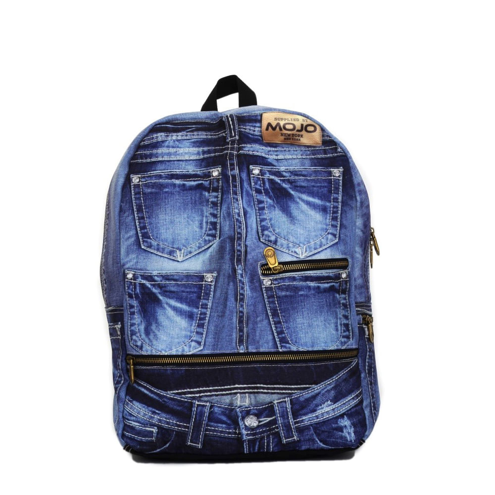 Rucsac mojo, denim jeans