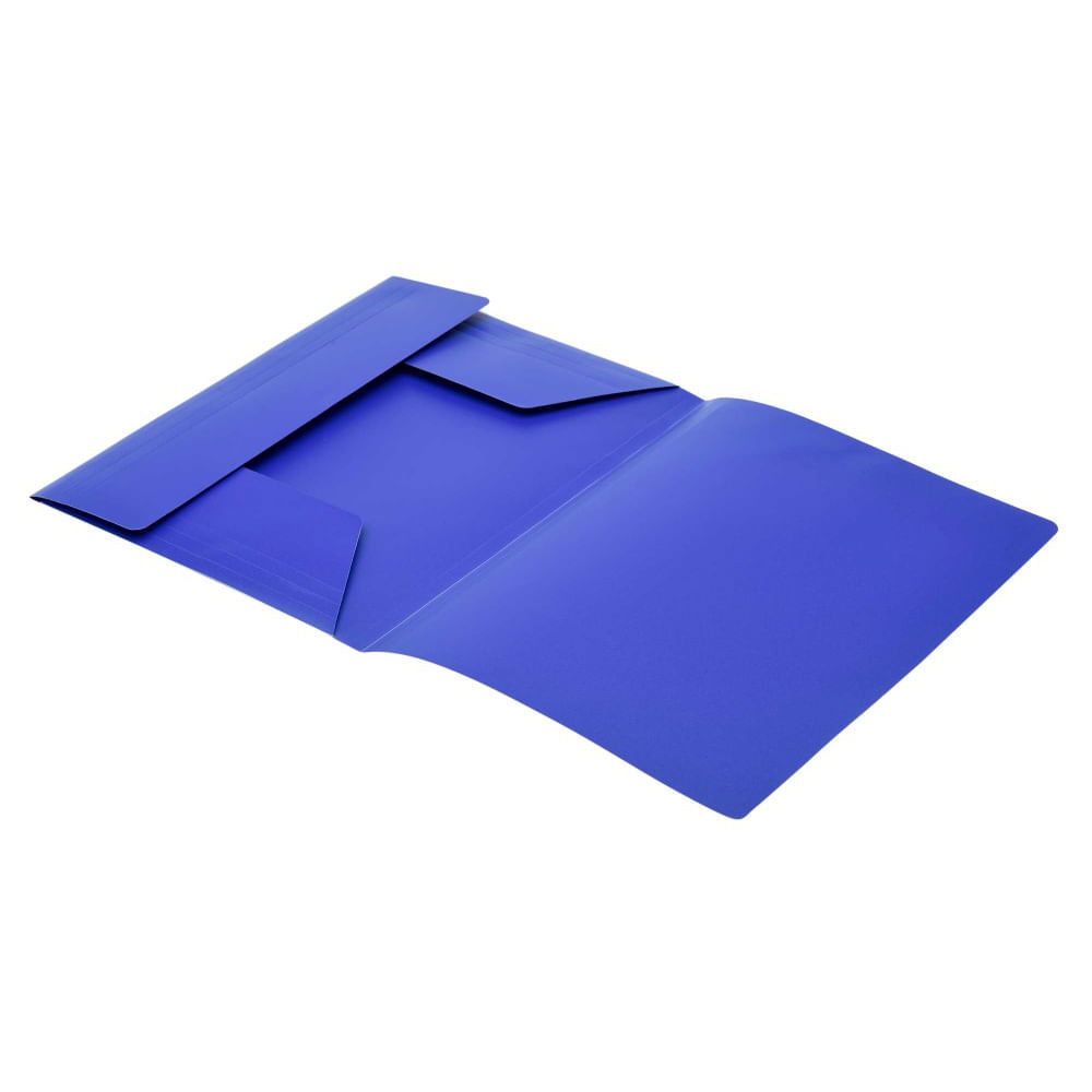 Mapa plastic, inchidere cu elastic, albastru Alte brand-uri