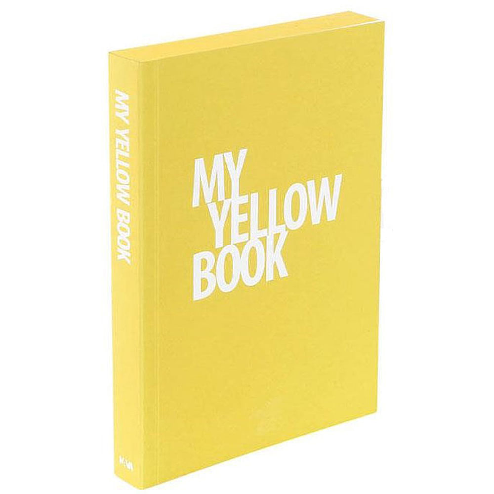 Notes nava my book, a5, galben