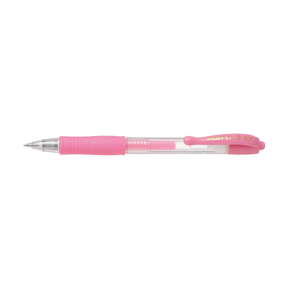Roller cu gel G-2 Pastel Pilot 0.7 mm varf mediu roz