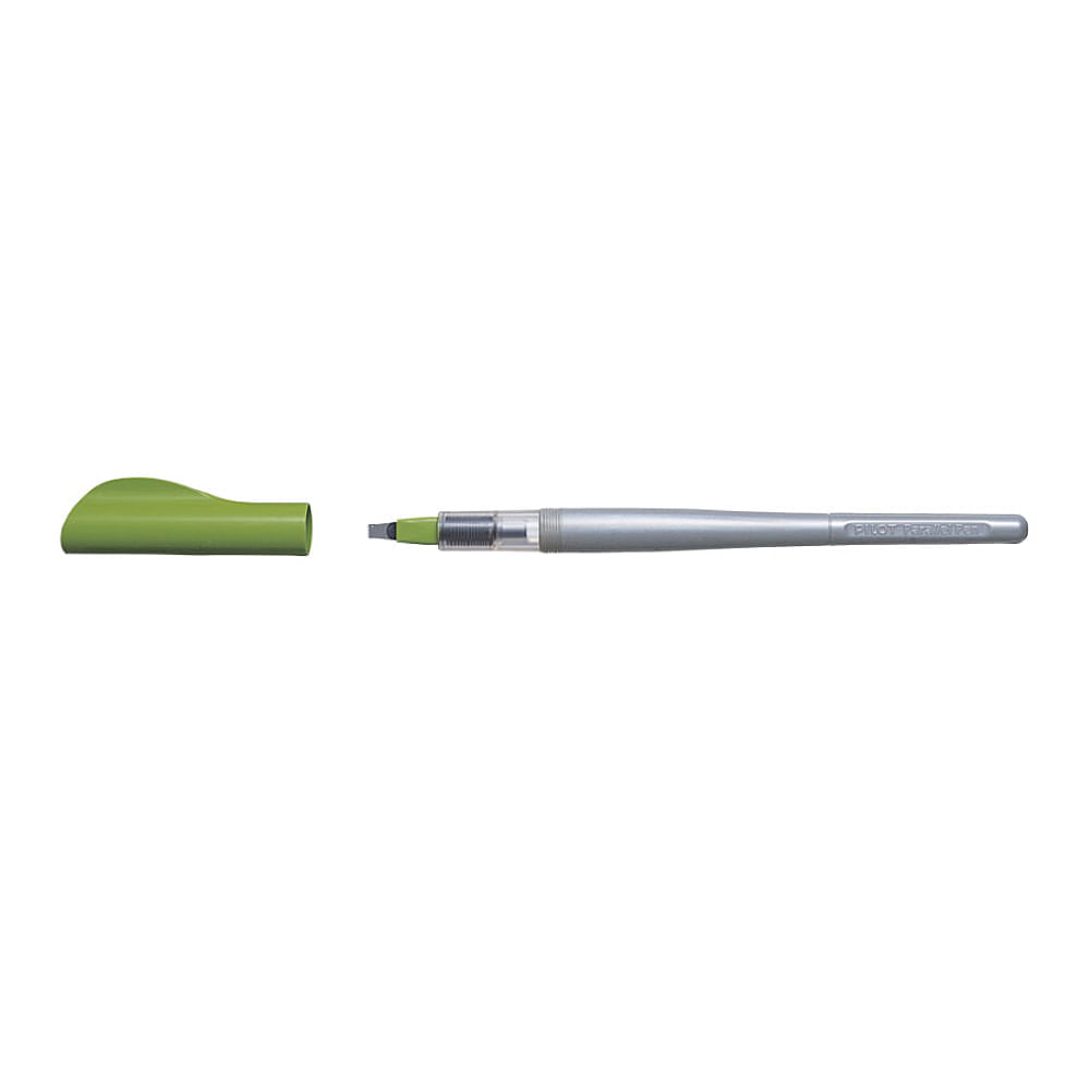 Stilou caligrafic Pilot Parallel Pen verde 3.8 mm cu capac