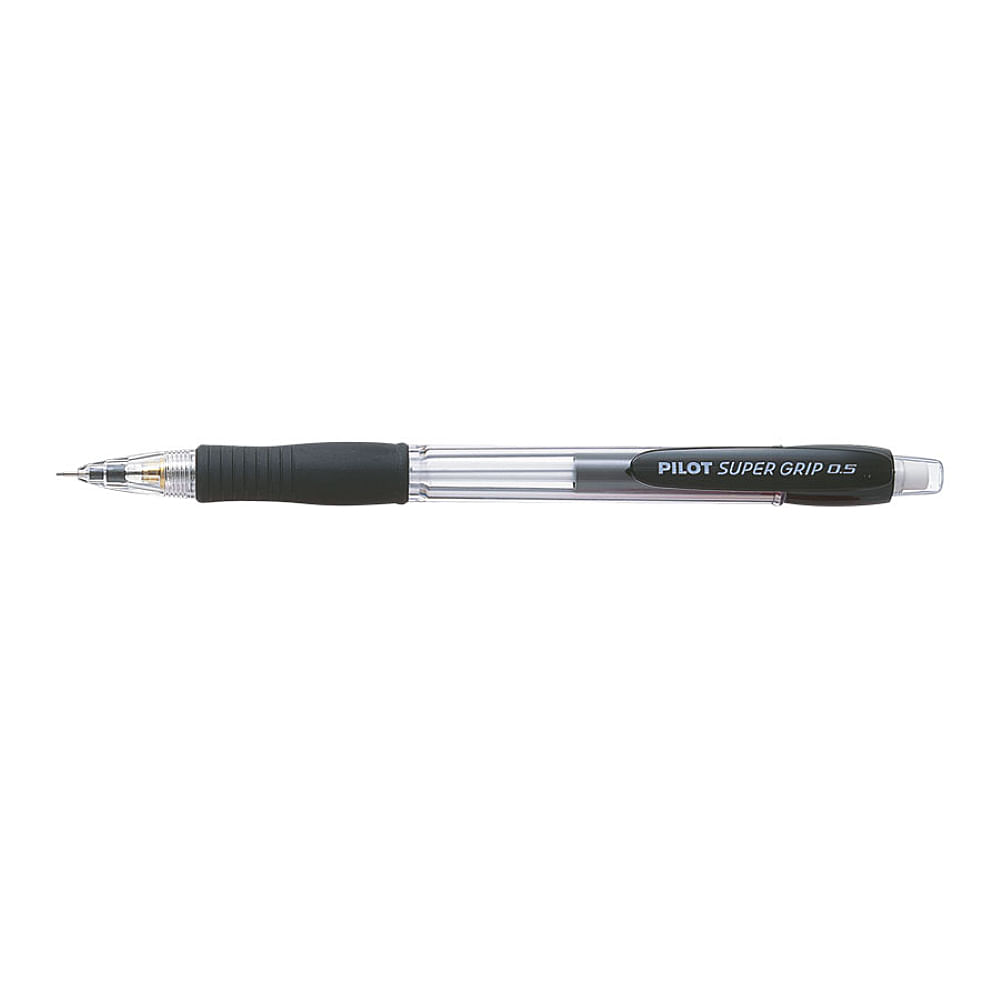 Creion mecanic Pilot Super Grip, 0.5 mm, negru dacris.net imagine 2022 depozituldepapetarie.ro