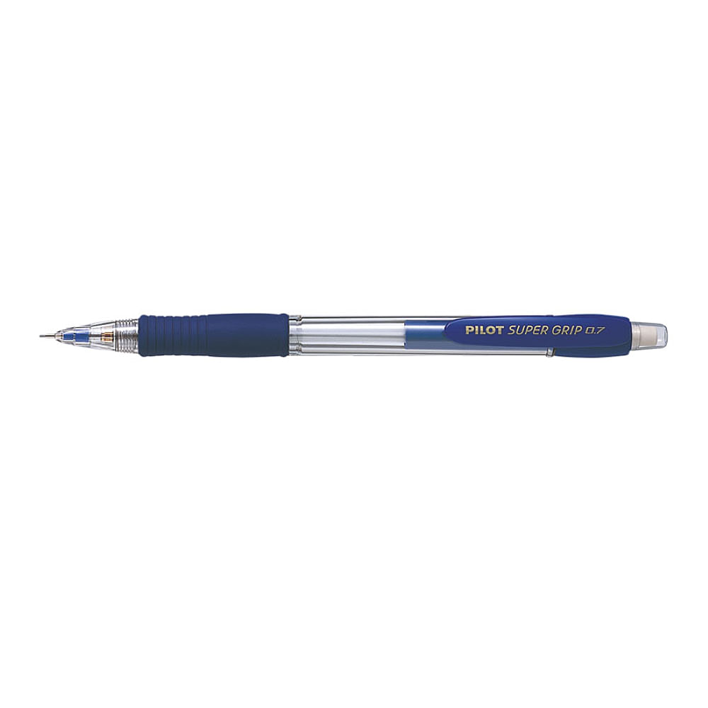 Creion mecanic Pilot Super Grip, 0.7 mm, albastru dacris.net poza 2021
