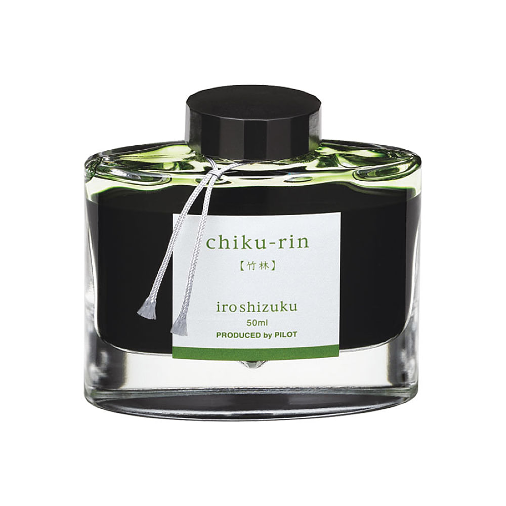 Cerneala Pilot Iroshizuku “Chiku Rin”, 50 ml, verde