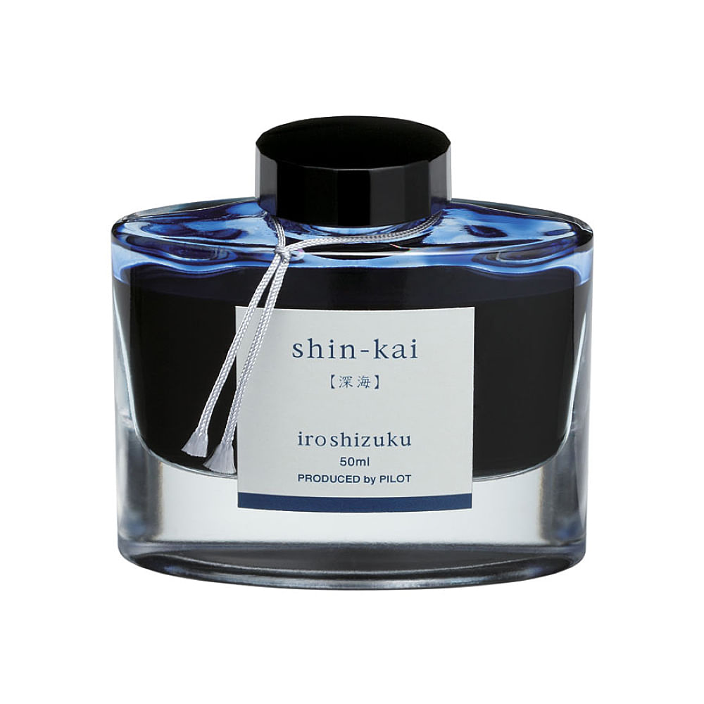 Cerneala Pilot Iroshizuku “Shiin-kai”, 50 ml, bleumarin