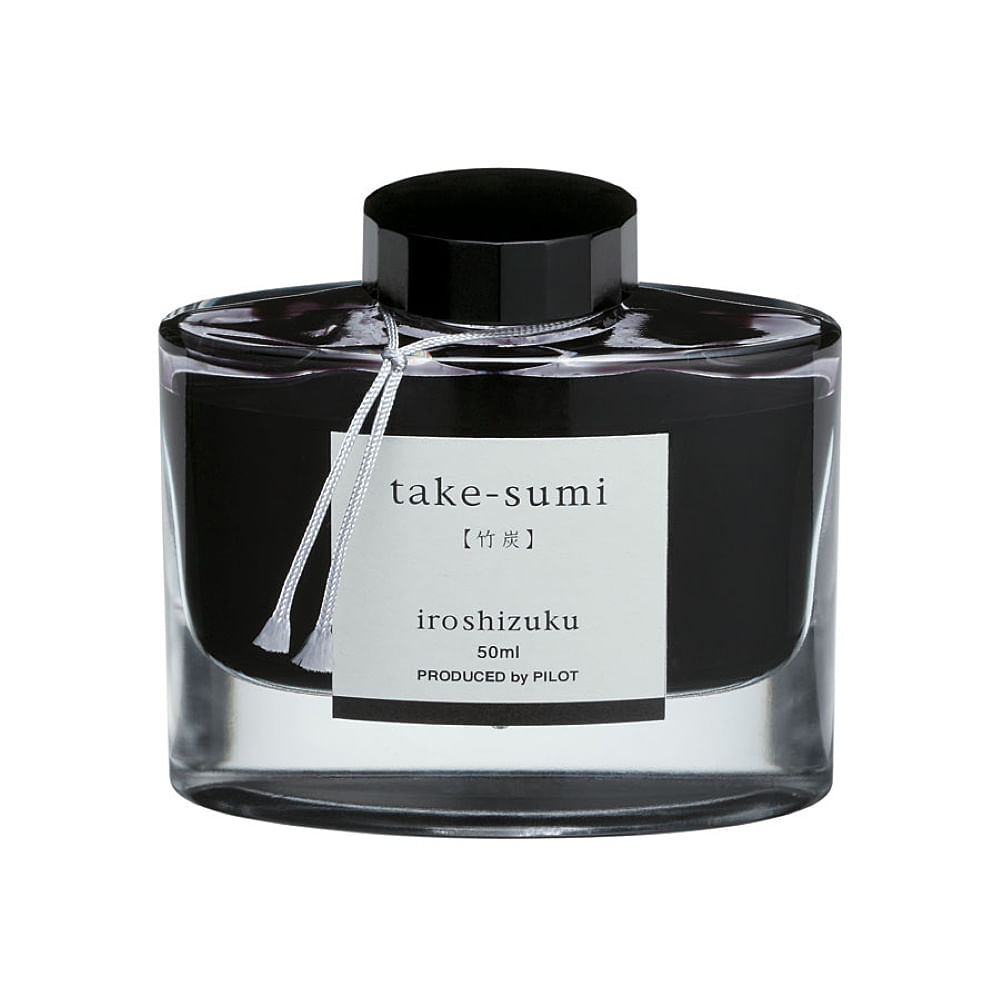 Pilot Cerneala Iroshizuku "Carbune de bambus" 50 ml negru Cerneala…