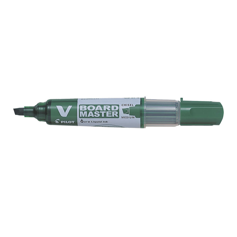 Marker pentru tabla Pilot Vboard Master diverse culori 2.2 mm varf tesit verde