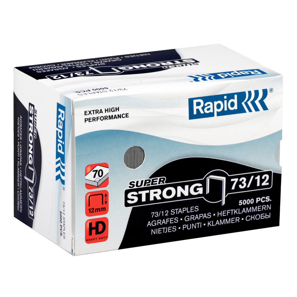 Capse 73/12 rapid superstrong, 1000 bucati/cutie