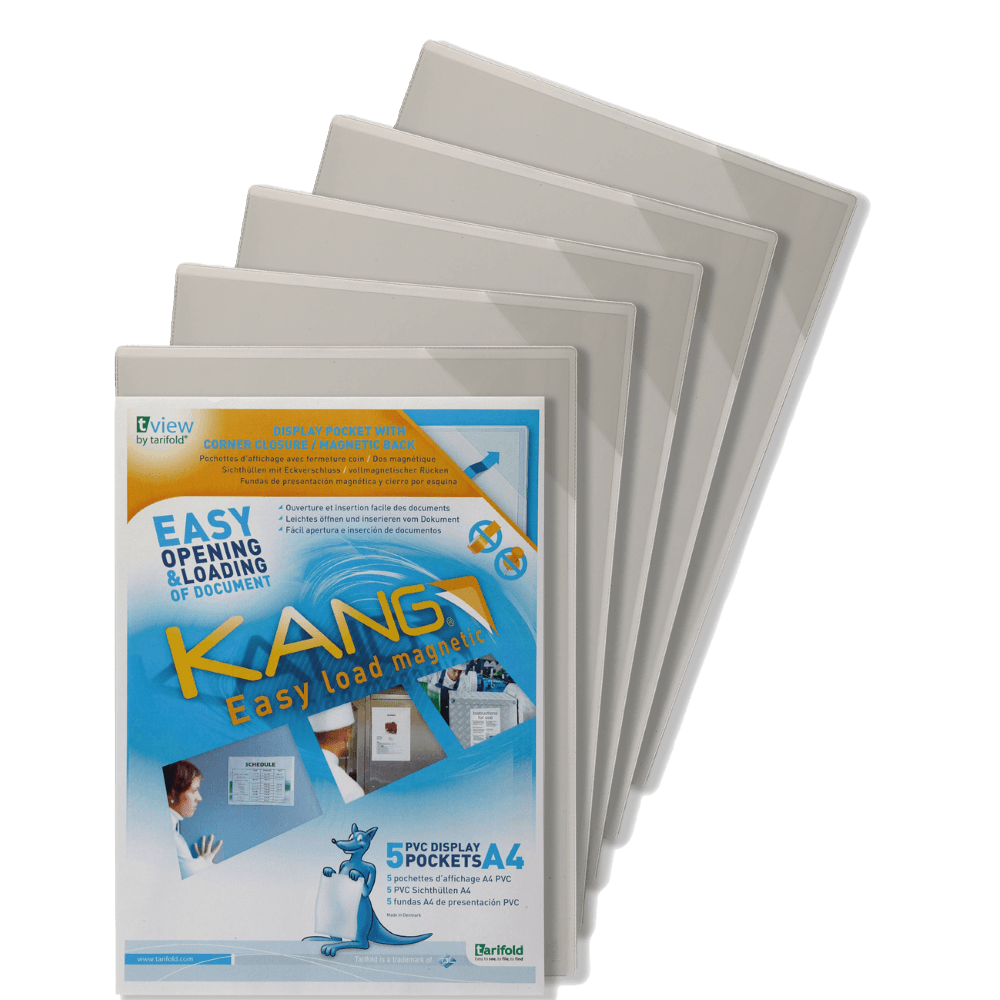 Buzunar de prezentare Tarifold Easy Load A4 magnetice 5 bucati/set