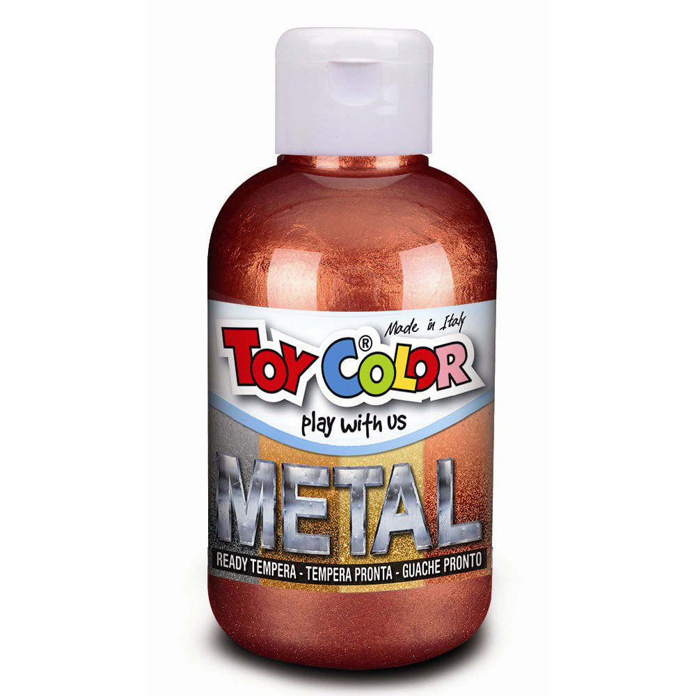 Tempera metalizata toy color, 250 ml, cupru