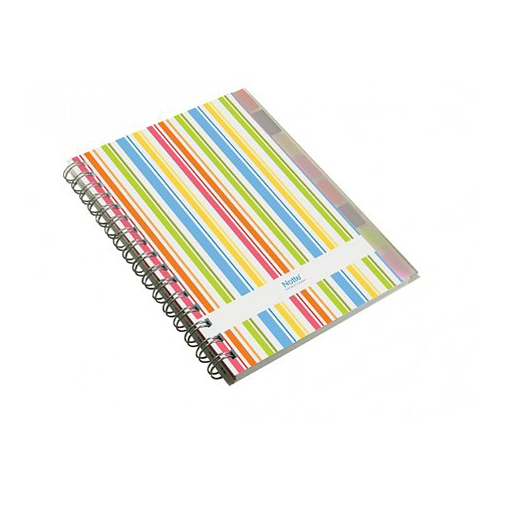 Vezi detalii pentru Registru Notte A5 cu index si spira 150 coli matematica