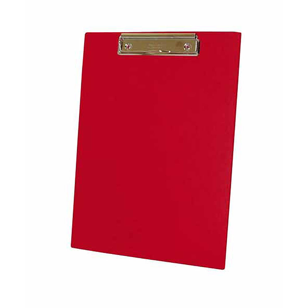 Clipboard simplu A4 carton rosu