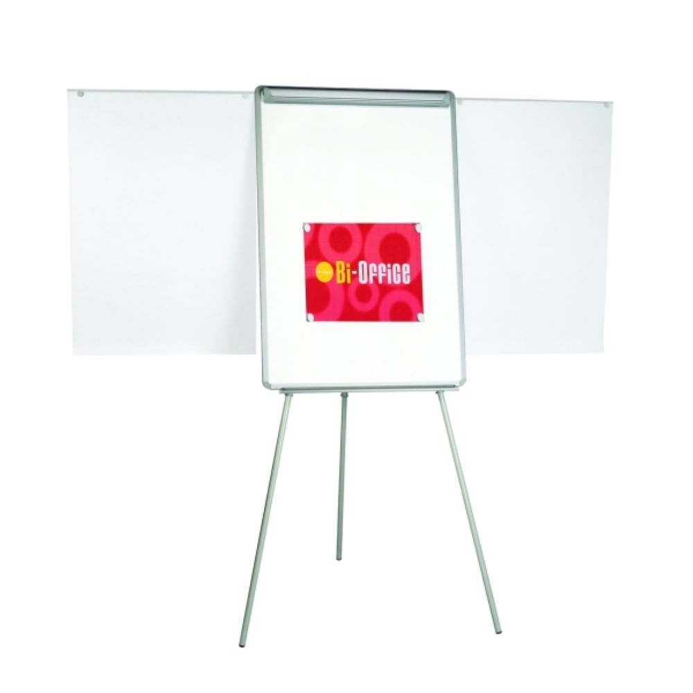 Flipchart magnetic cu trepied 70 x 100 cm brate extensibile Bi-Silque