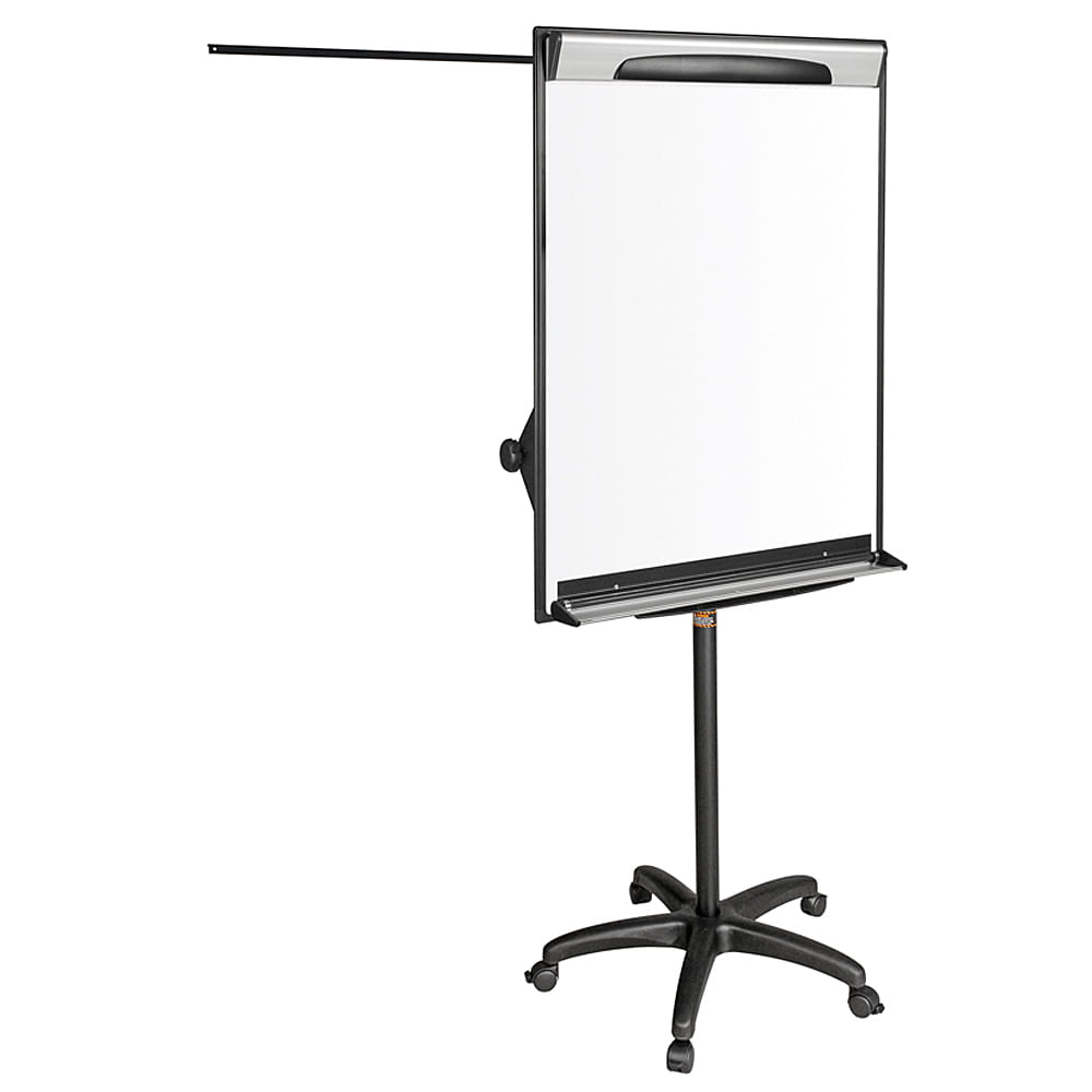 Flipchart design magnetic mobil bi-silque, rama din aluminiu, 70 x 100 cm