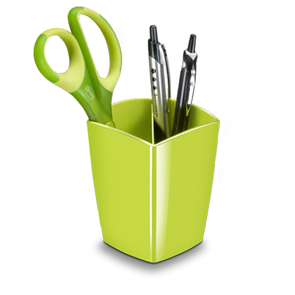 Suport instrumente de scris plastic CEP Gloss verde CEP imagine 2022 depozituldepapetarie.ro