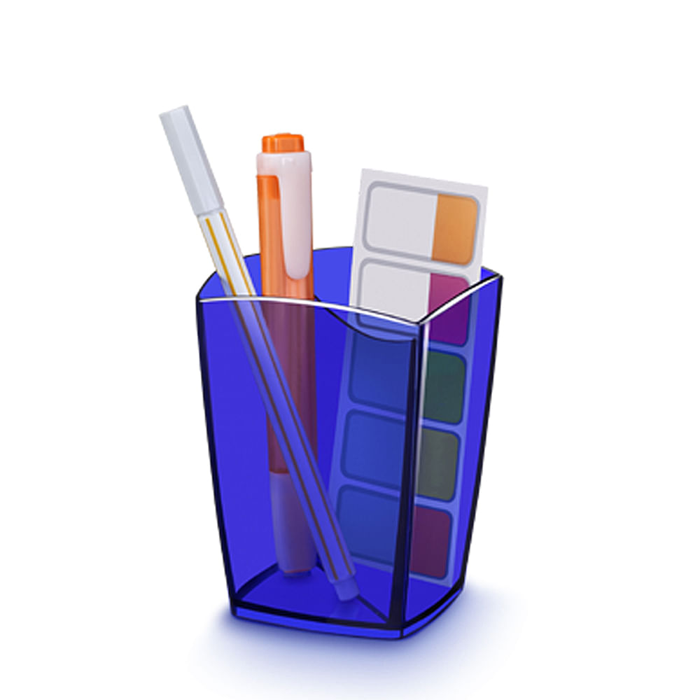 mașina de scris functionala Suport instrumente de scris plastic CEP Happy albastru