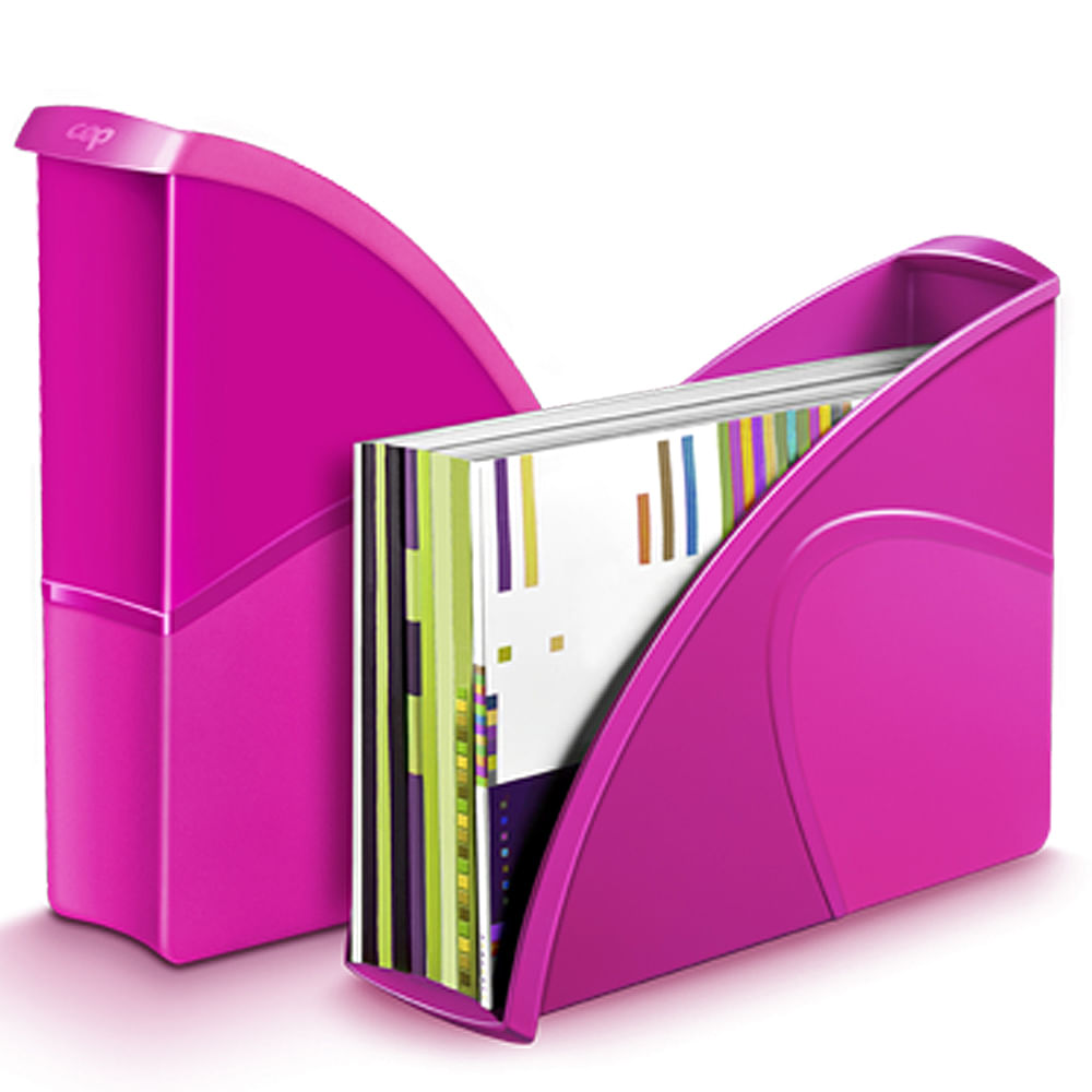 Suport vertical documente CEP Gloss, roz CEP