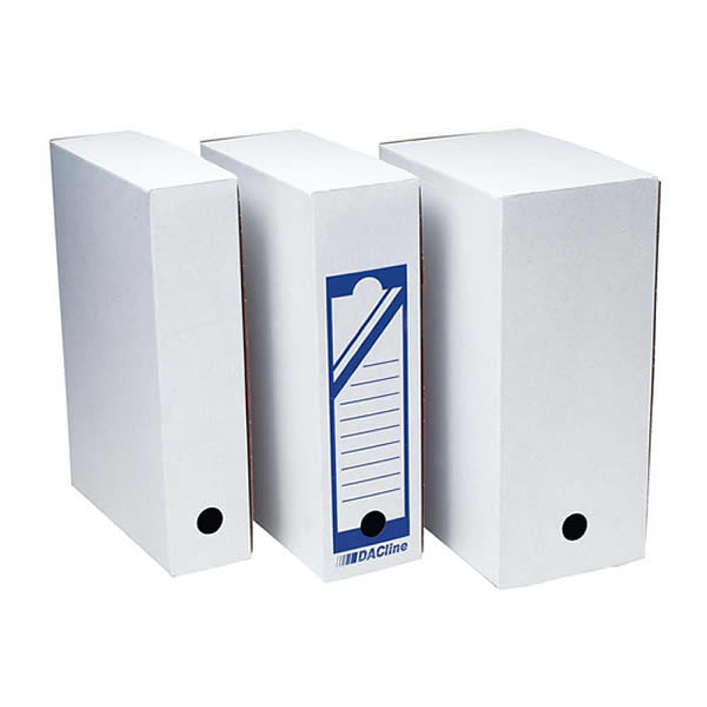 Cutie arhivare 80 mm alb