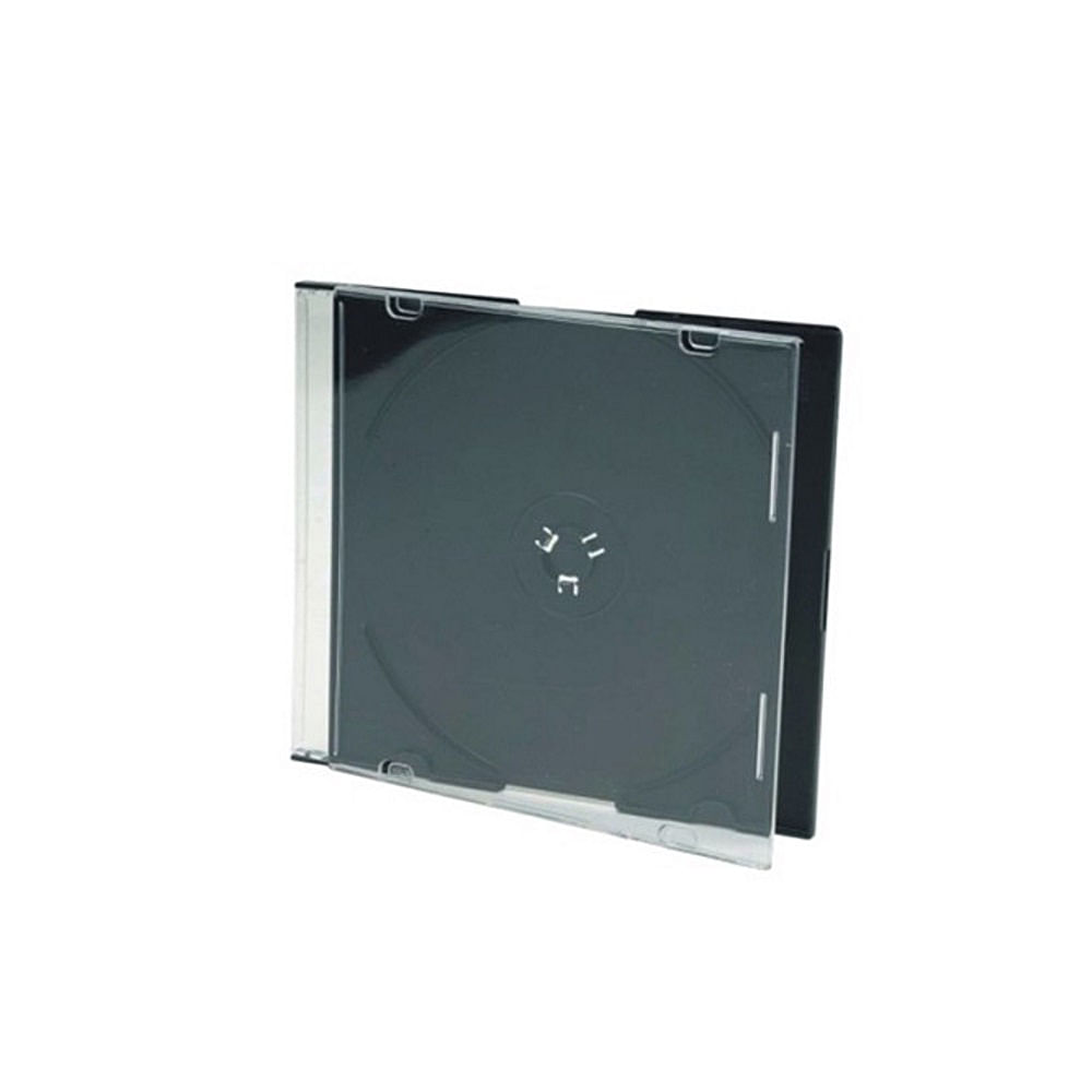 Carcasa CD/DVD Omega negru dacris.net imagine 2022 depozituldepapetarie.ro