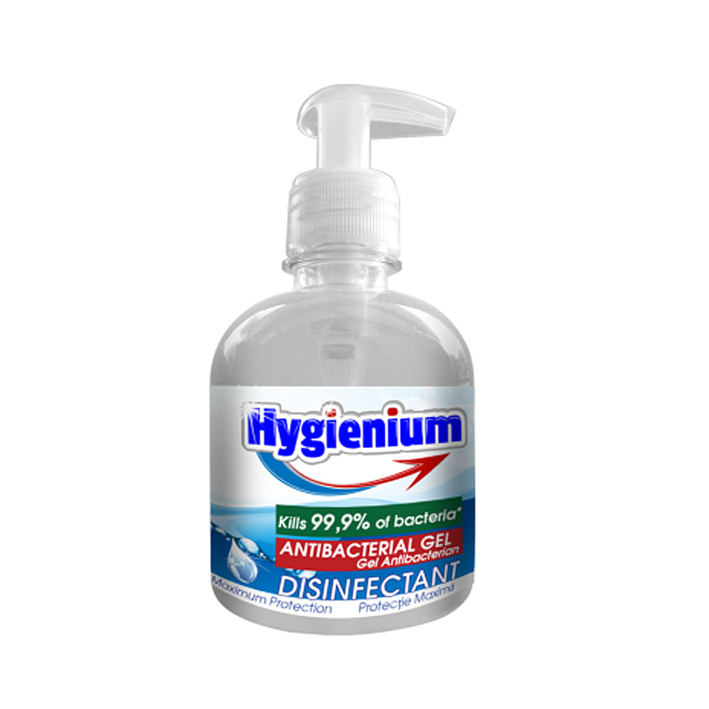 Gel antibacterian si dezinfectant Hygienium, 300 ml dacris.net imagine 2022 depozituldepapetarie.ro