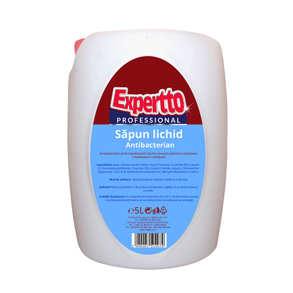 Sapun lichid expertto, 5 l, antibacterian