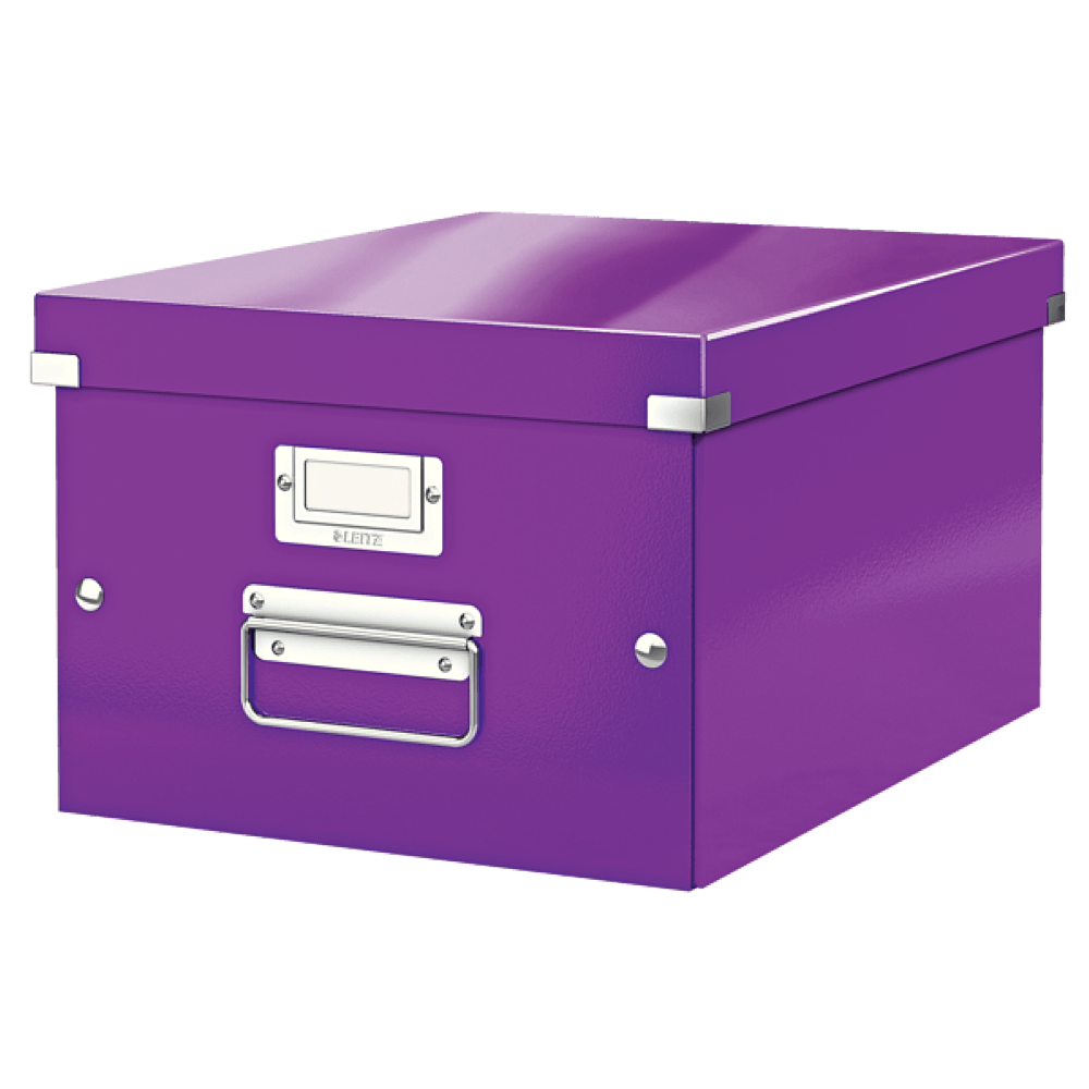Cutie leitz click & store, medie, mov