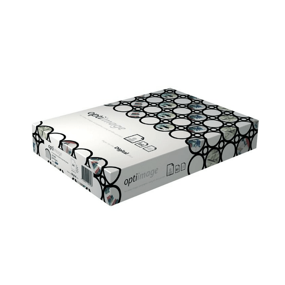 Carton a4 opti image, 250g/mp, 250 coli/top, alb